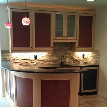 Wine / Bar by Black Forest Cabinets of Denver