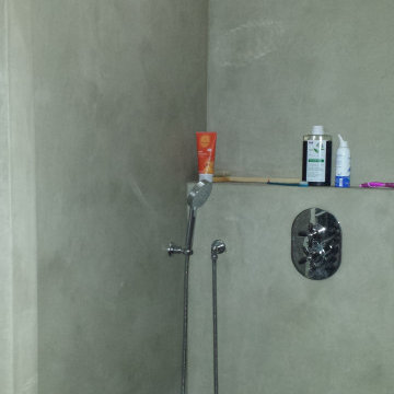 Salle de bains en marmorino