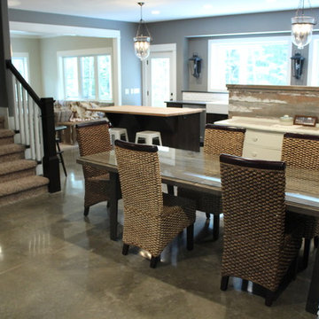 Residential Satin Sheen Polished Concrete