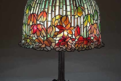 Herstellung der Tiffany Lampen nach alter Tradition
