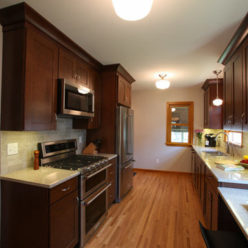 Project 2919-1 Northeast NE Minneapolis Tudor Transitional Kitchen Remodel