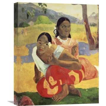 "When Will You Marry" Stretched Canvas Giclee by Paul Gauguin, 18"x22"