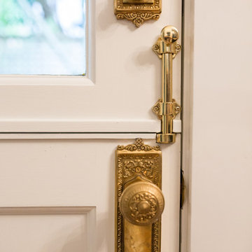 Art Deco Inspired Kitchen & Powder Room