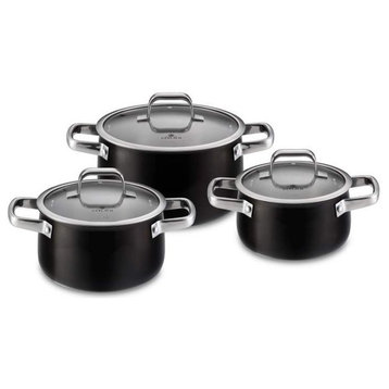 Prime Set of Stainless Steel Pots 6-Piece Set
