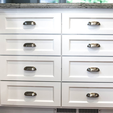 Full Home Custom Cabinets - Kitchen, Living Room, and Laundry Room