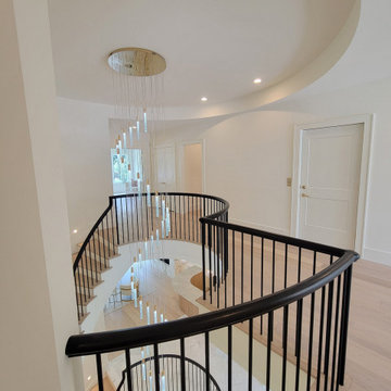 Project #158 | Contemporary Curved Staircase