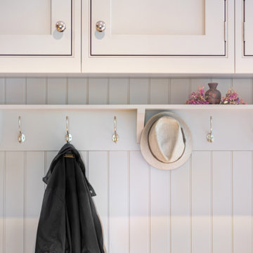 Traditional Shaker, Beaded In-frame Kitchen & Bootility. Lindfield, West Sussex.