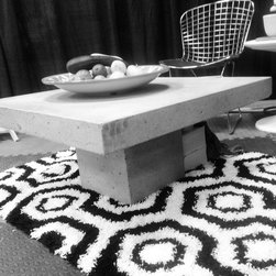 SQUARE Concrete Coffee Table - Coffee Tables