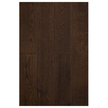 East West Furniture Sango Premier 1/2 x 5" Hardwood Flooring in Oak Autumn Brown