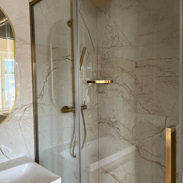 Un studio chic sous les toits