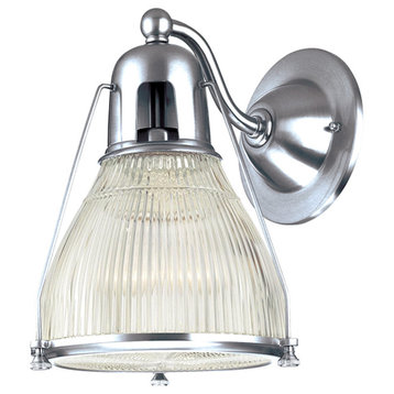 Haverhill 1-Light Wall Sconce, Polished Nickel