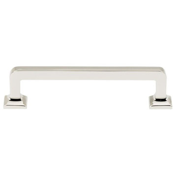 Alno Modern Pull in Polished Nickel