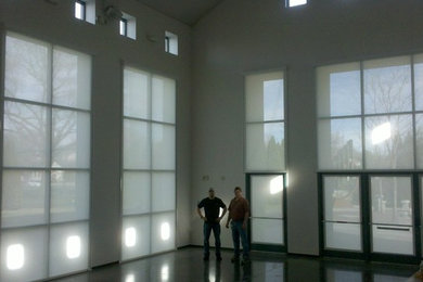 Example of a large entryway design in Boise