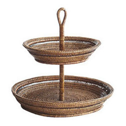 Two-Tiered Fruit Stand - New - Home Decor