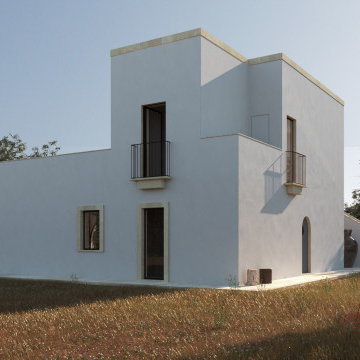 RISTRUTTURAZIONE E AMPLIMENTO DI UNA VILLA NELL'ULIVETO