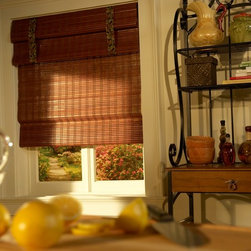 Horizons Natural Woven Shades - Window Treatments