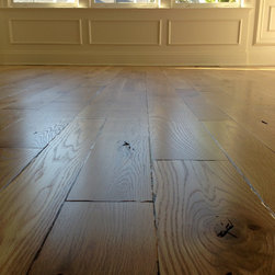 Custom Hand Beveled Rustic White Oak Flooring - Hardwood Flooring
