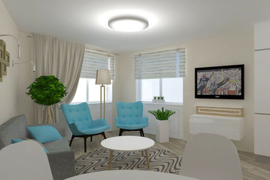 Tiny Living Space Rendering