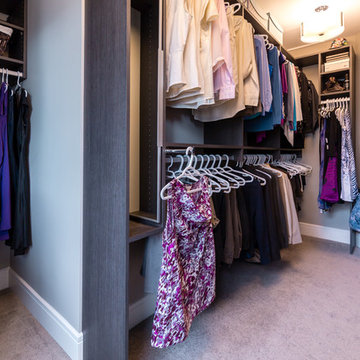 Master walk in closet