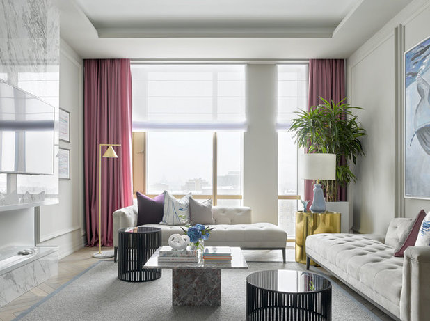 Современный Семейная комната by CAZARINA INTERIORS
