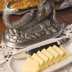 Mermaid Butter Dish - Butter Dishes