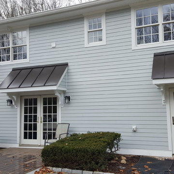6 1/4" HardiePlank Cedarmill Light Mist, James Hardie Trim and Kleer PVC Trim