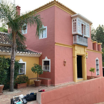 Reforma Villa Lomas de Marbella Club Antes y Después