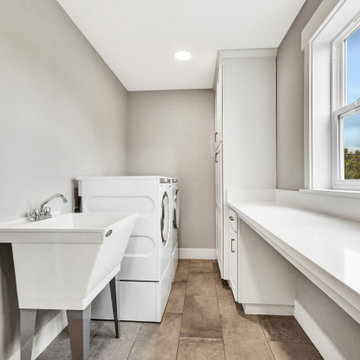 Quaint Craftsman Home Remodel & ADU in Portland - Laundry Room