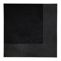 The Stingray Embossed Cowhide Rug - Area Rugs