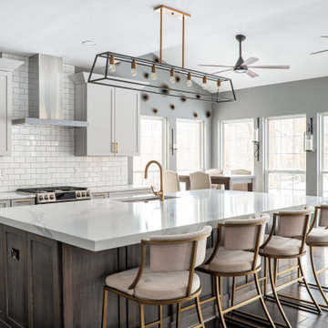 Huge Island- Bel Air Kitchen