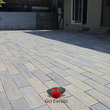 Timber Plank Patio Paver Project AFTER 3