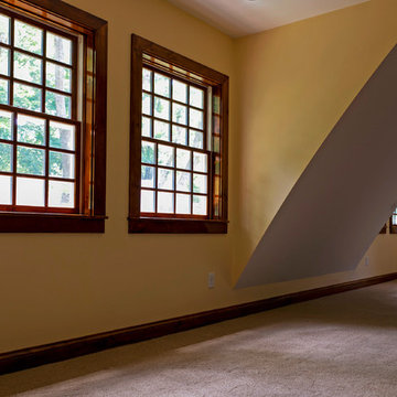 Interior of Bow Style Roof - Master Bedroom