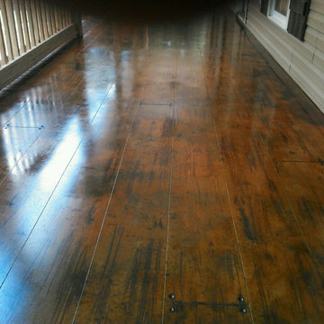 Wood Plank Look for Concrete