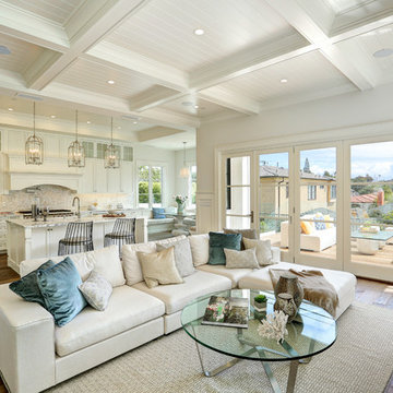 Great Room- Meticulously Detailed Cape Cod Home in Manhattan Beach, CA