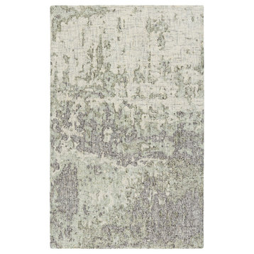 Jaipur Living Absolon Handmade Abstract Taupe/ Green Area Rug 6'X9'