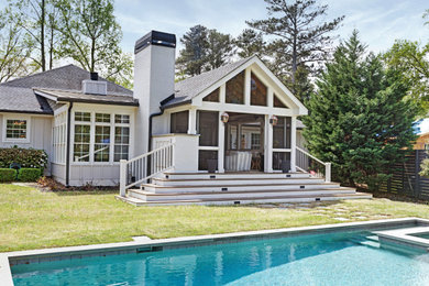 Eclectic porch idea in Atlanta