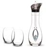 Water Dispenser With Drinking Glass 6pc Set, Inner Purity