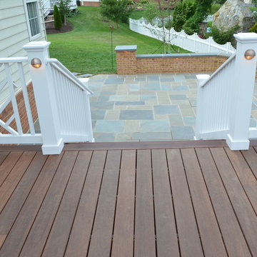 Massaranduba Deck with Chippendale Railings