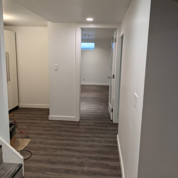 water leak after new bathroom basement