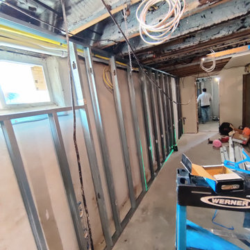 Bradley Beach , Basement full renovation
