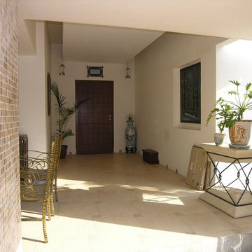 Stone Courtyard House