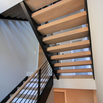 Project #52 | Minimalist Open Riser Stairway