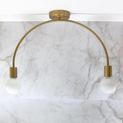 Curve Toffee - PatinaBronze - Chandeliers