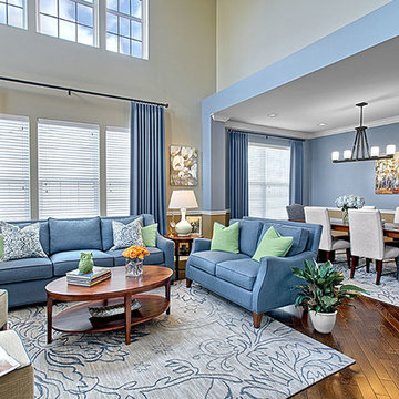 Gregg's Landing Living Room and Dining Room | Vernon Hills, IL