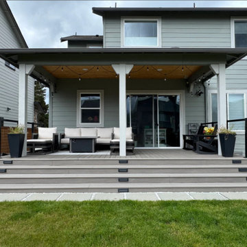 Small Decks with and without Cover Additions Endura Decking Co