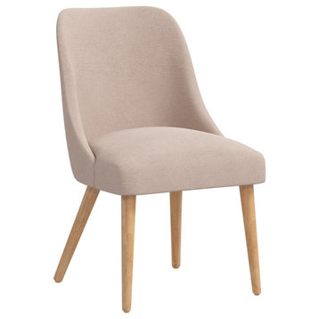 Dining Chair, Linen Stone
