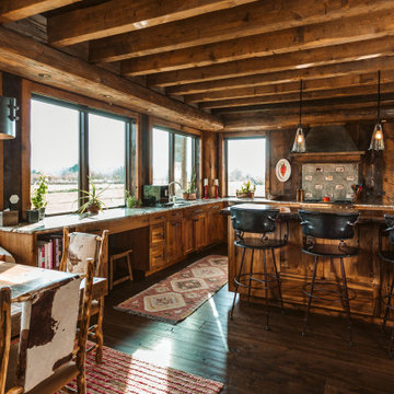 Rustic Barnwood Kitchen