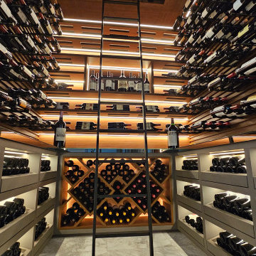 Custom Wine Cellar - Private Residence, Miami FL