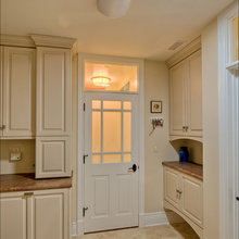 frosted glass doors upstairs