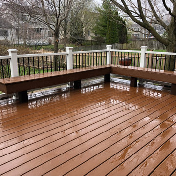 Trex Deck with Trex Benches